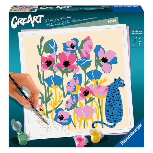 Ravensburger schilderen op nummer - poppy
