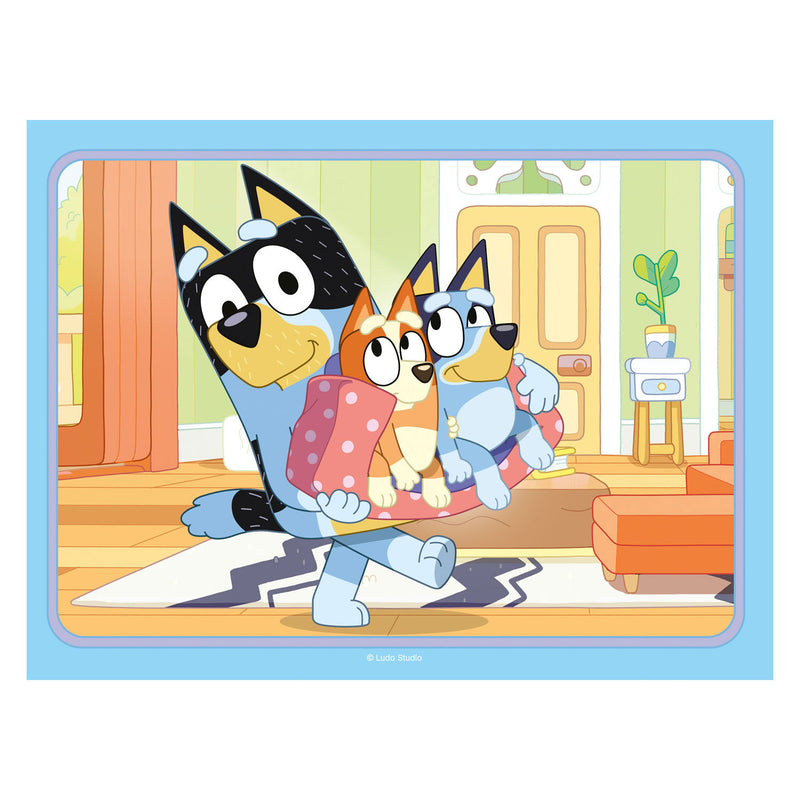 Laden Sie das Bild in Galerie -Viewer, Ravensburger 4-in-1 puzzel bluey
