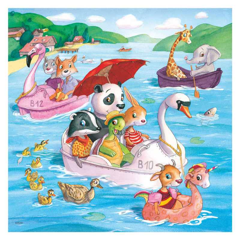 Load image into Gallery viewer, Ravensburger - Watervoertuigen Legpuzzel 3x49st.
