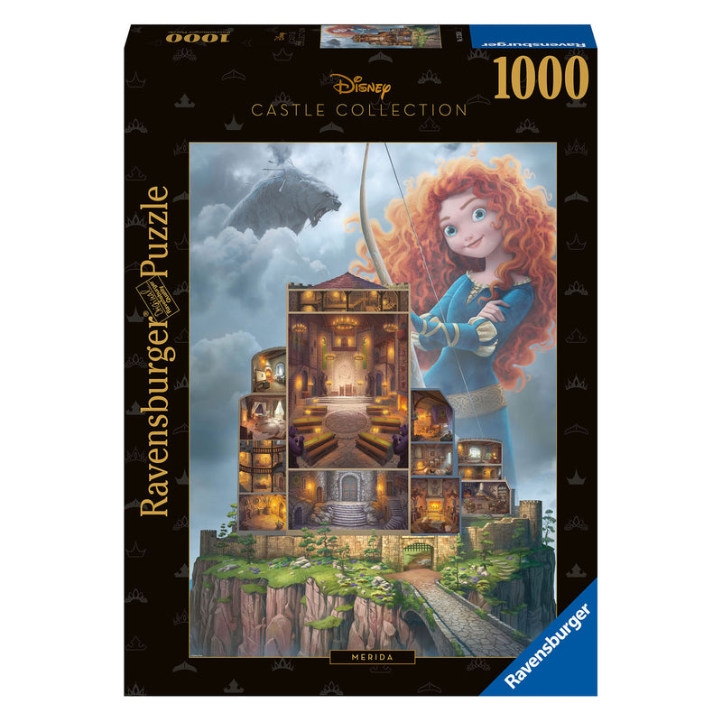 Load image into Gallery viewer, Ravensburger Castles Merida Legpuzzel, 1000st.
