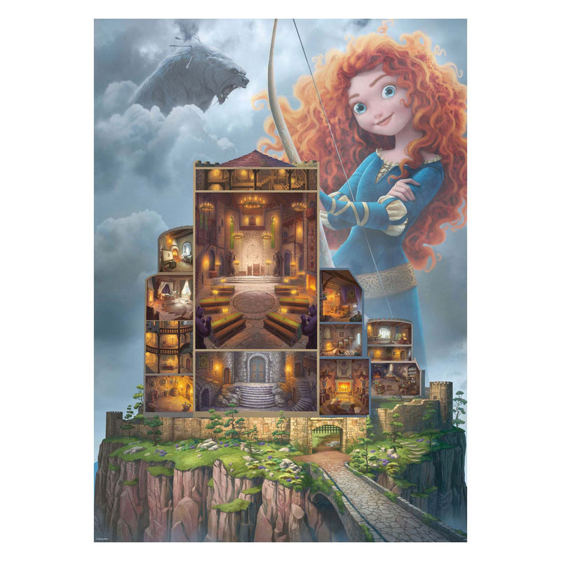 Load image into Gallery viewer, Ravensburger Castles Merida Legpuzzel, 1000st.
