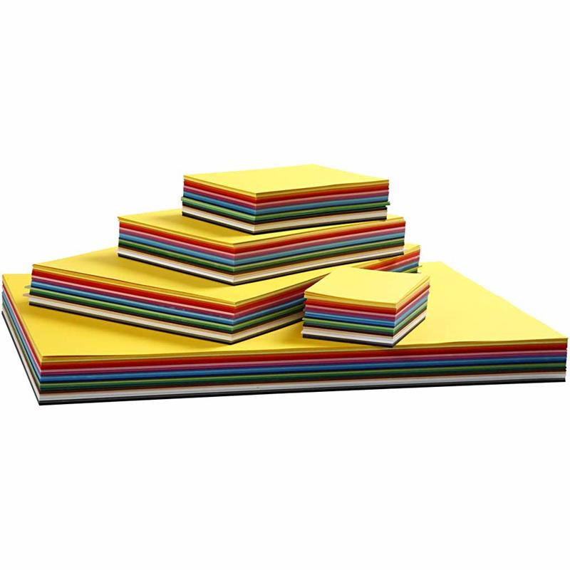 Load image into Gallery viewer, Creotime https: www.cchobby.nl gekleurd-karton-a3-a4-a5-a6-180-gr-diverse-kleuren-1500-div-vellen-1-doos

