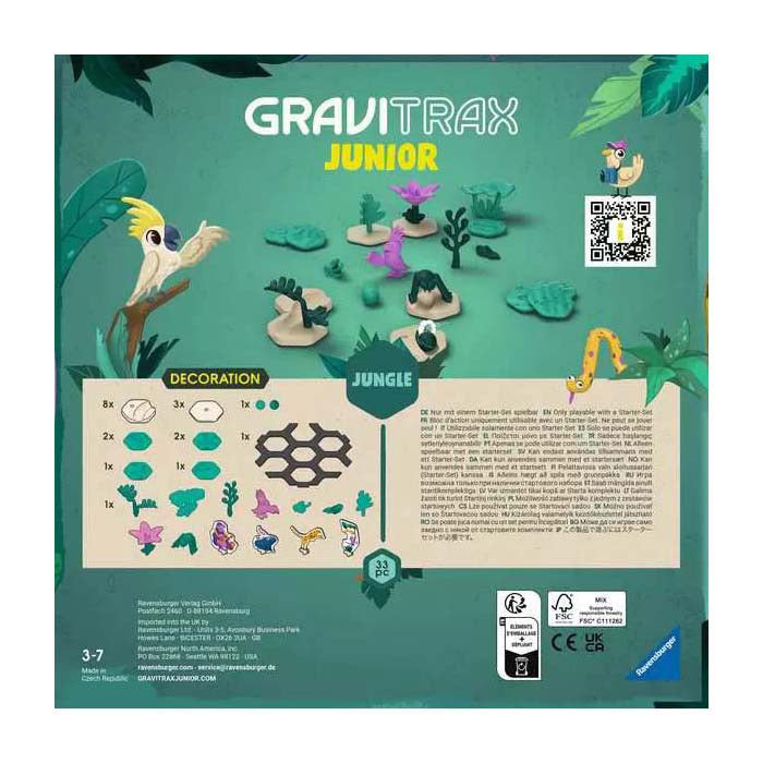 Load image into Gallery viewer, Ravensburger gravitrax junior uitbreidingsset jungle
