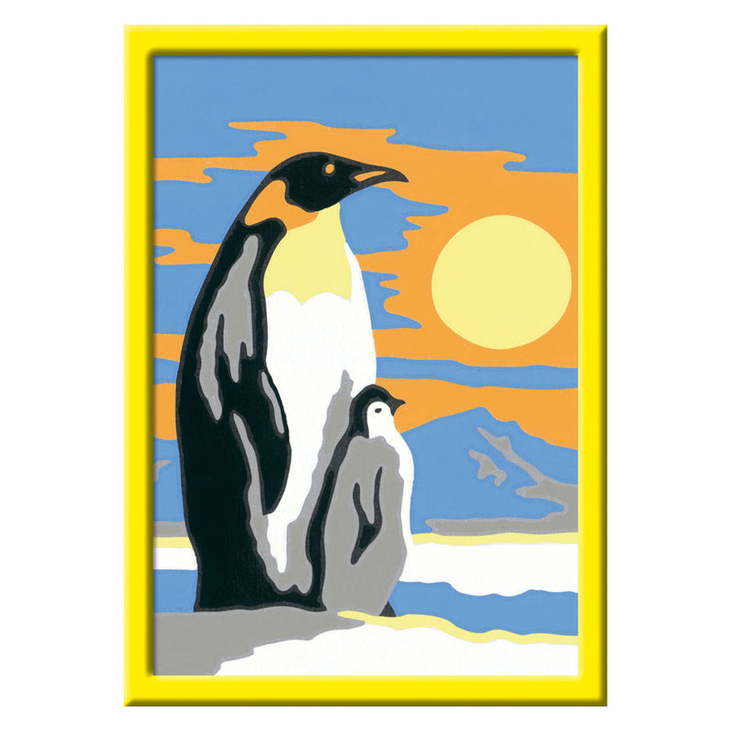 Load image into Gallery viewer, Ravensburger creart schilderen op nummer - pinguïn familie

