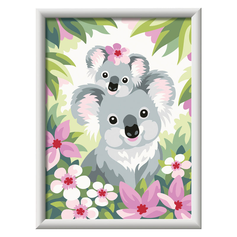 Afbeelding laden in galerijviewer, Ravensburger creart schilderen op nummer - koala schatjes
