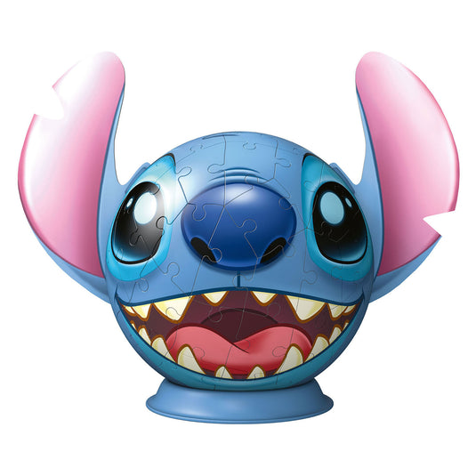 Disney ravensburger 3d puzzel stitch met oren, 72st.