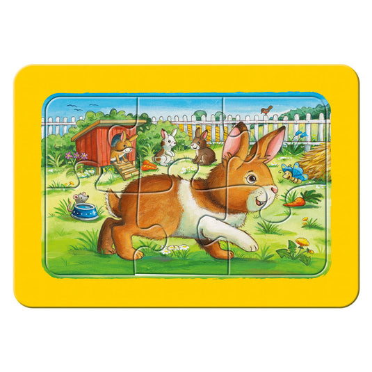 Ravensburger legpuzzel mijn dierenvriendjes, 3x6st.