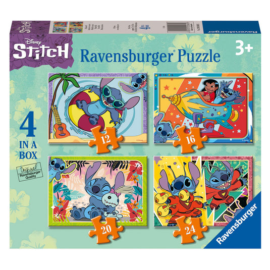 Ravensburger legpuzzel disney stitch, 4in1