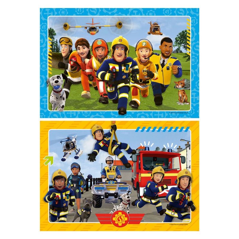 Load image into Gallery viewer, Ravensburger Legpuzzel Brandweerman Sam, 2x12st.
