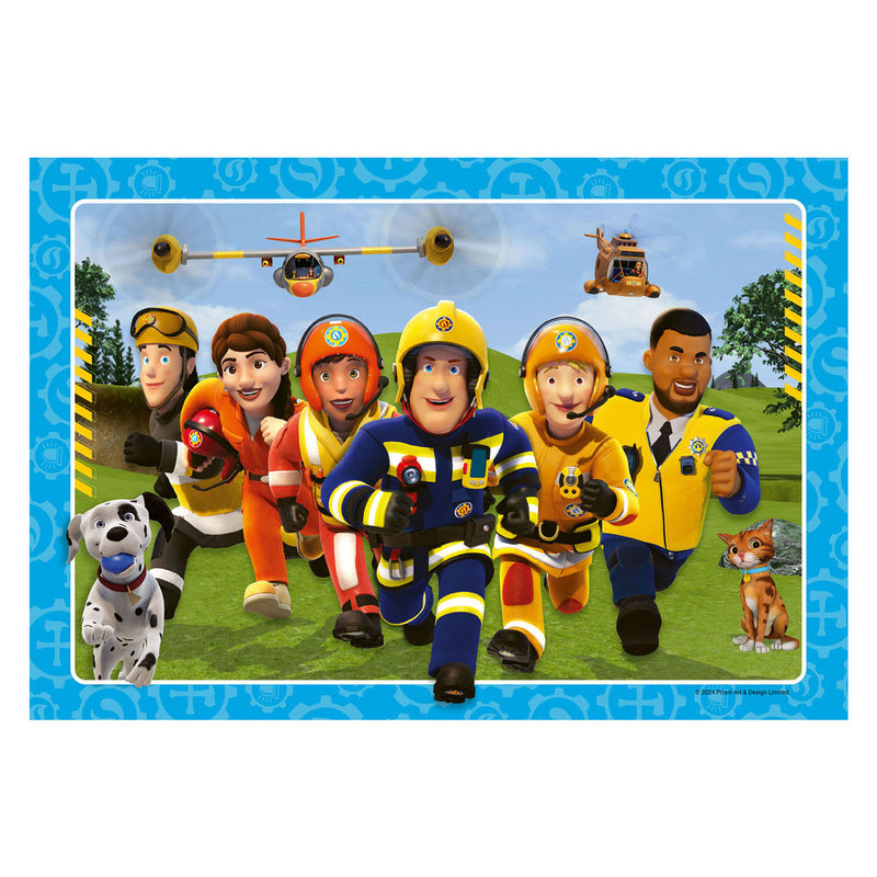 Load image into Gallery viewer, Ravensburger Legpuzzel Brandweerman Sam, 2x12st.

