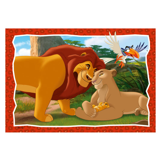 Ravensburger puzzel lion king 2x24pcs