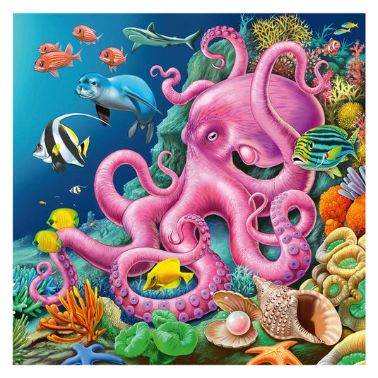 Ravensburger puzzel underwater 3x49 stukjes