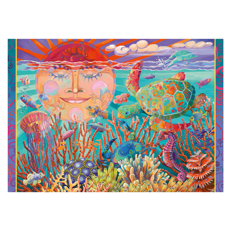 Load image into Gallery viewer, Ravensburger legpuzzel zon en zee, 500st.
