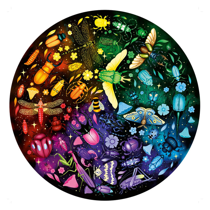 Afbeelding laden in galerijviewer, Ravensburger legpuzzel circle of colors insecten, 500st.

