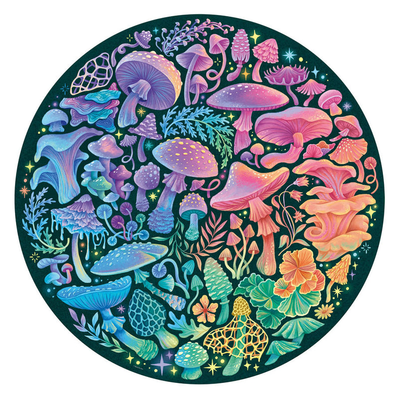 Load image into Gallery viewer, Ravensburger legpuzzel circle of colors paddenstoellen, 500st.
