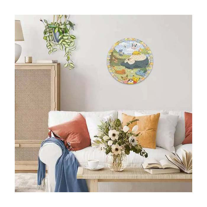 Load image into Gallery viewer, Ravensburger legpuzzel rond pokémon, 500st.
