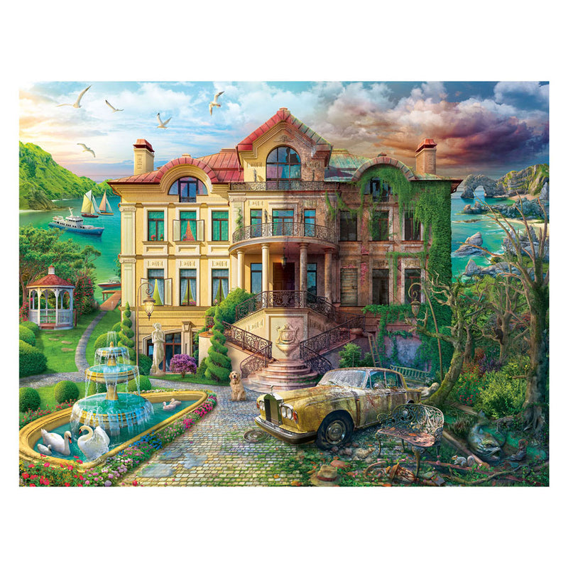 Load image into Gallery viewer, Ravensburger legpuzzel landhuis door de tijd heen, 2000st.
