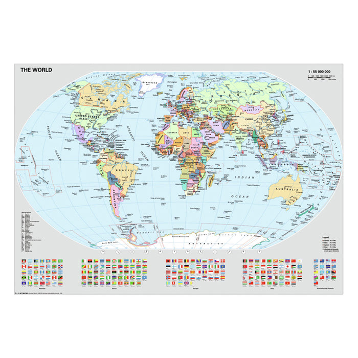 Afbeelding laden in galerijviewer, Ravensburger puzzel wereldkaart - legpuzzel 1000 stukjes educatief.
