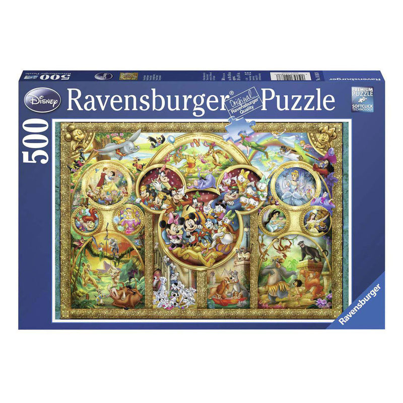 Load image into Gallery viewer, Ravensburger legpuzzel disney familie, 500st.
