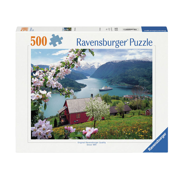 Load image into Gallery viewer, Ravensburger legpuzzel scandinavische idylle, 500st.

