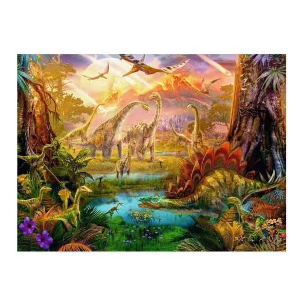 Load image into Gallery viewer, Ravensburger legpuzzel land van de dinosauriers, 500st.
