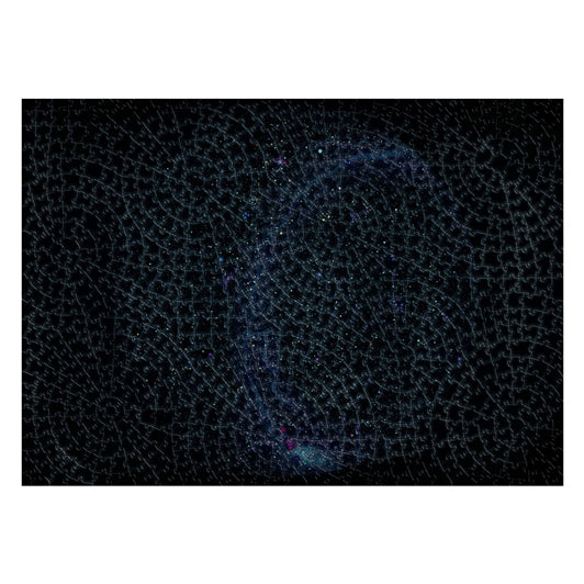 ギャラリービューアに画像をロードする, Ravensburger legpuzzel krypt universe glow 881 stukjes glow-in-the-dark.
