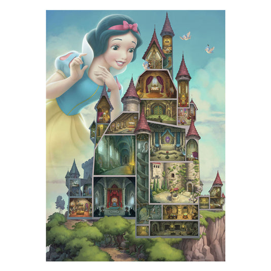 Ravensburger puzzel disney castles snow white - 1000 stukjes legpuzzel.