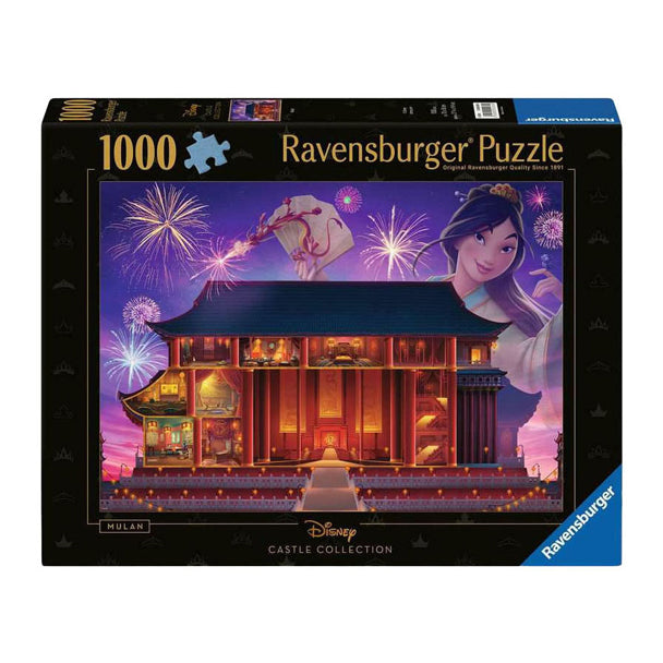 Load image into Gallery viewer, Ravensburger legpuzzel disney castles mulan, 1000st.
