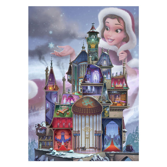 Load image into Gallery viewer, Ravensburger legpuzzel disney castles belle, 1000st.
