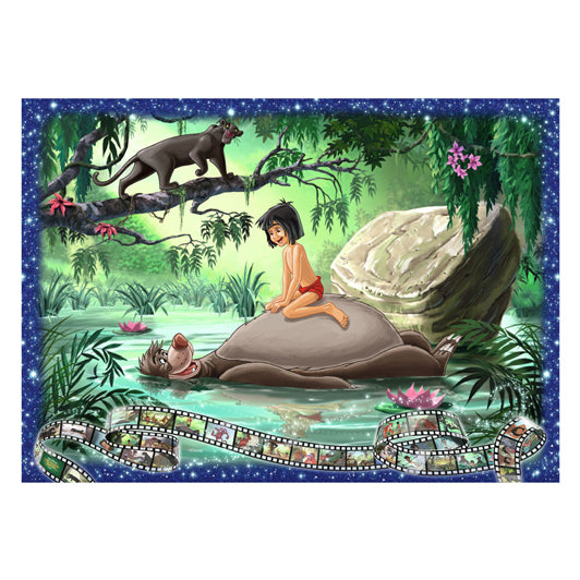 Ravensburger legpuzzel disney jungle boek, 1000st.