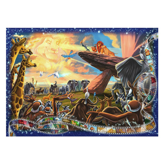 Afbeelding laden in galerijviewer, Ravensburger puzzel disney - the lion king legpuzzel - 1000 stukjes.
