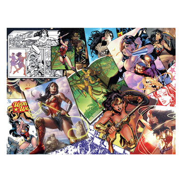 Ravensburger legpuzzel wonder woman 1500 stukjes puzzel volwassenen.
