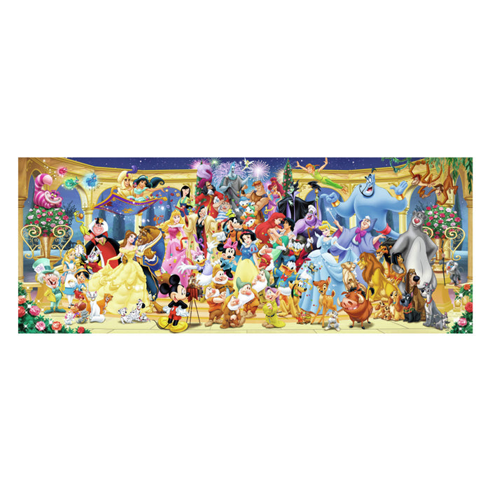 Afbeelding laden in galerijviewer, Ravensburger puzzel disney groepsfoto - 1000 stukjes panorama.
