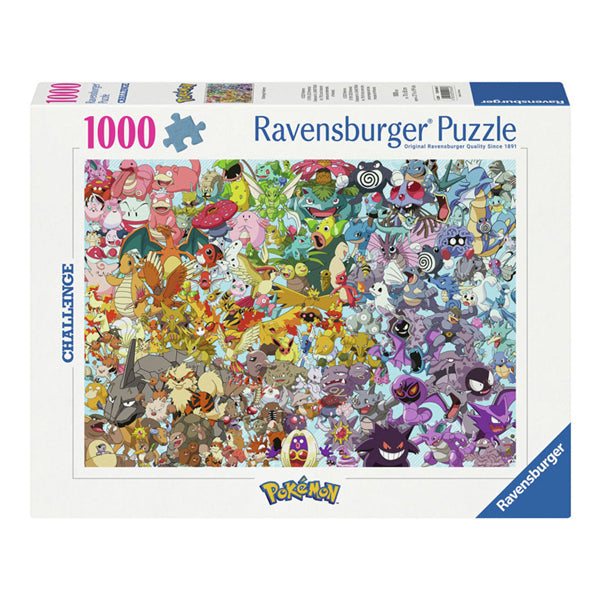 Load image into Gallery viewer, Ravensburger legpuzzel pokémon karakters, 1000st.
