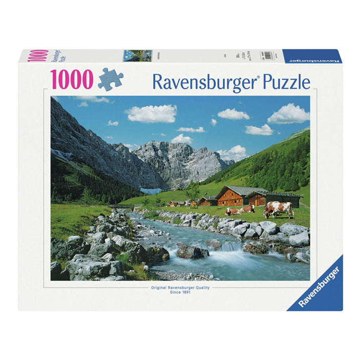 Load image into Gallery viewer, Ravensburger legpuzzel karwendelgebergte oostenrijk, 1000st.
