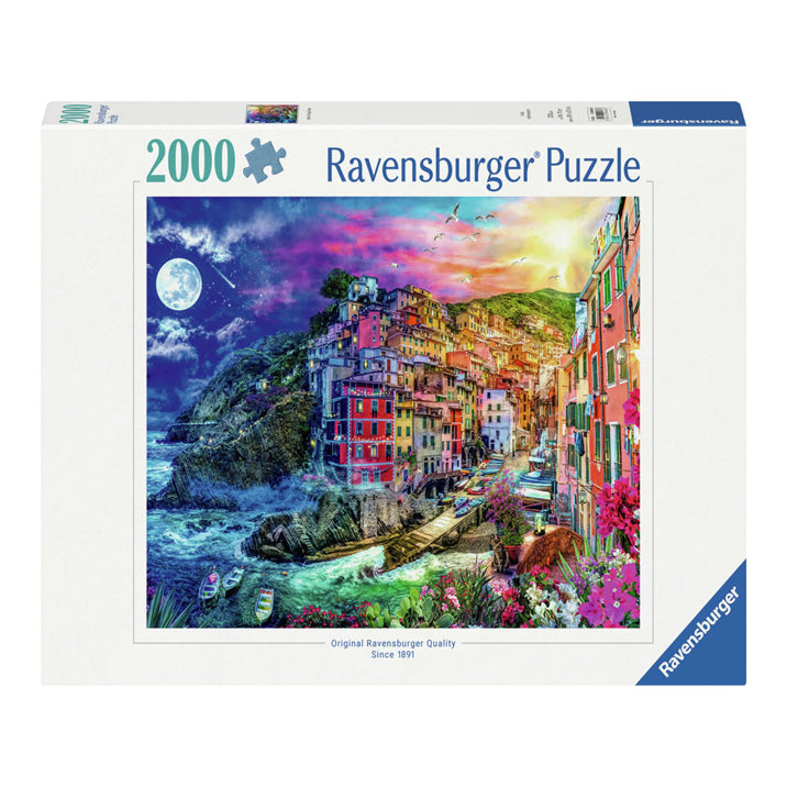 Load image into Gallery viewer, Ravensburger legpuzzel farbenfrohe cinque terre, 2000st.
