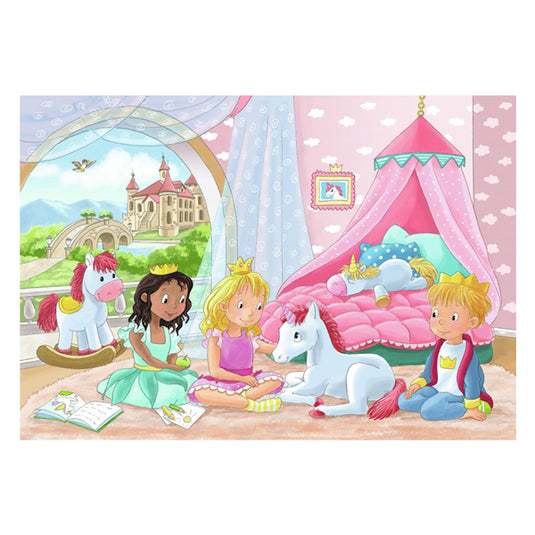 Ravensburger puzzel prince princess 2x12 stukjes