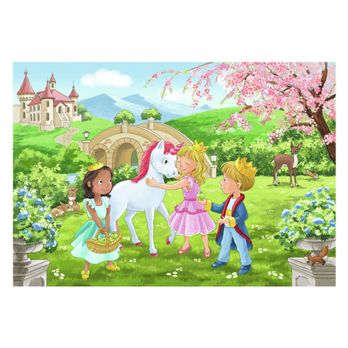 Ravensburger puzzel prince princess 2x12