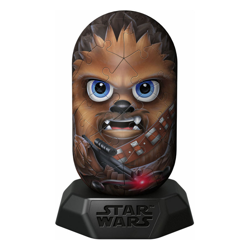 Load image into Gallery viewer, Ravensburger 3d puzzel hylkies star wars chewbacca, 54st.
