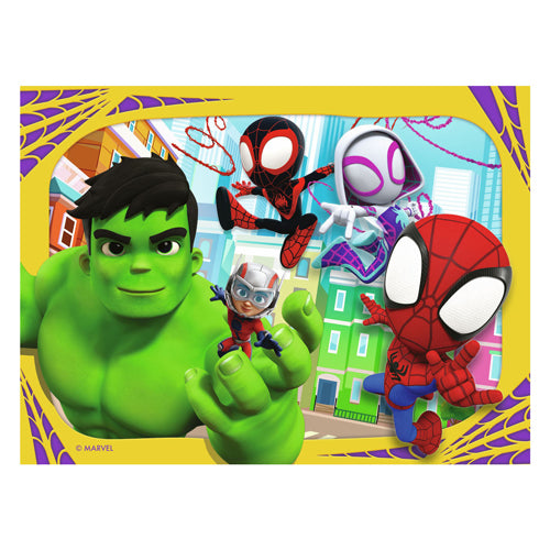 Load image into Gallery viewer, Ravensburger legpuzzel spidey and his amazing friends, 2x24st.
