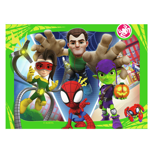 Load image into Gallery viewer, Ravensburger legpuzzel spidey and his amazing friends, 2x24st.

