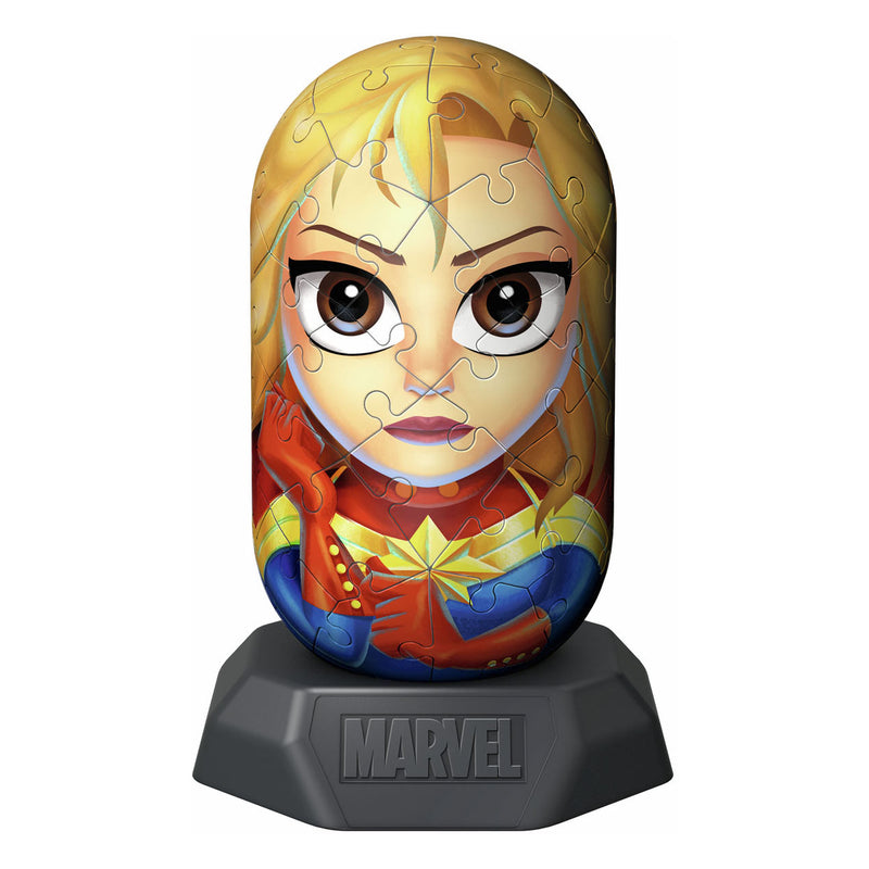 Load image into Gallery viewer, Ravensburger 3d puzzel hylkies marvel captain marvel, 54st.
