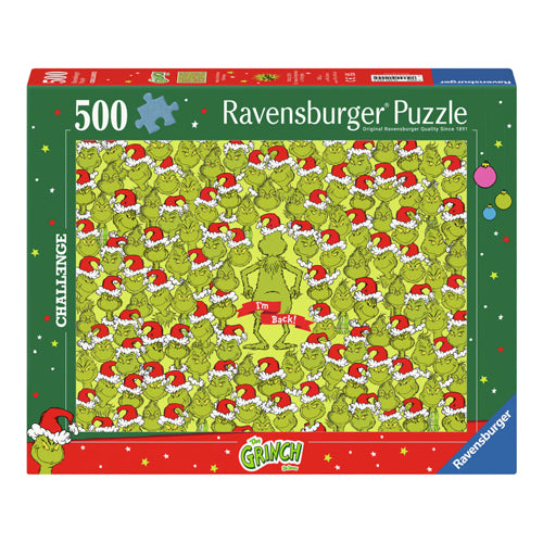 Load image into Gallery viewer, Ravensburger legpuzzel merry grinchmas challenge, 500st.
