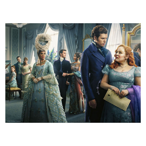 Afbeelding laden in galerijviewer, Ravensburger legpuzzel bridgerton 500 stukjes televisie en film.
