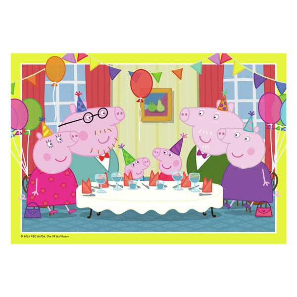 ギャラリービューアに画像をロードする, Ravensburger legpuzzel peppa pig, 2x12 st.
