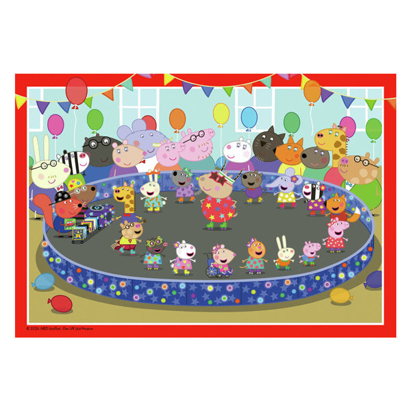 Load image into Gallery viewer, Ravensburger legpuzzel peppa pig, 2x24st.

