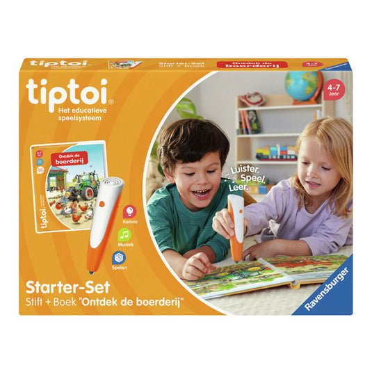 Ravensburger tiptoi® starter set ontdek de boerderij
