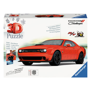 Ravensburger 3d puzzel dodge chall.r t scat pack, 108st.