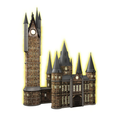 Ravensburger harry potter - hogwarts castle: astronomy tower night edition (626 pieces) 3d puzzel - multicolours