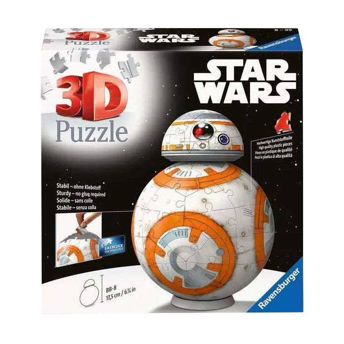 ギャラリービューアに画像をロードする, Ravensburger star wars bb8 - 3d puzzel

